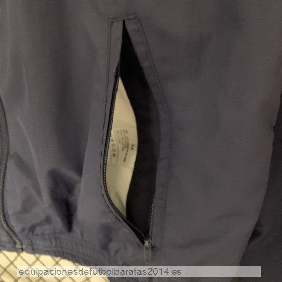 Nuevo Rompevientos Bayern Munich 23/24 Azul Marino Rojo Baratas